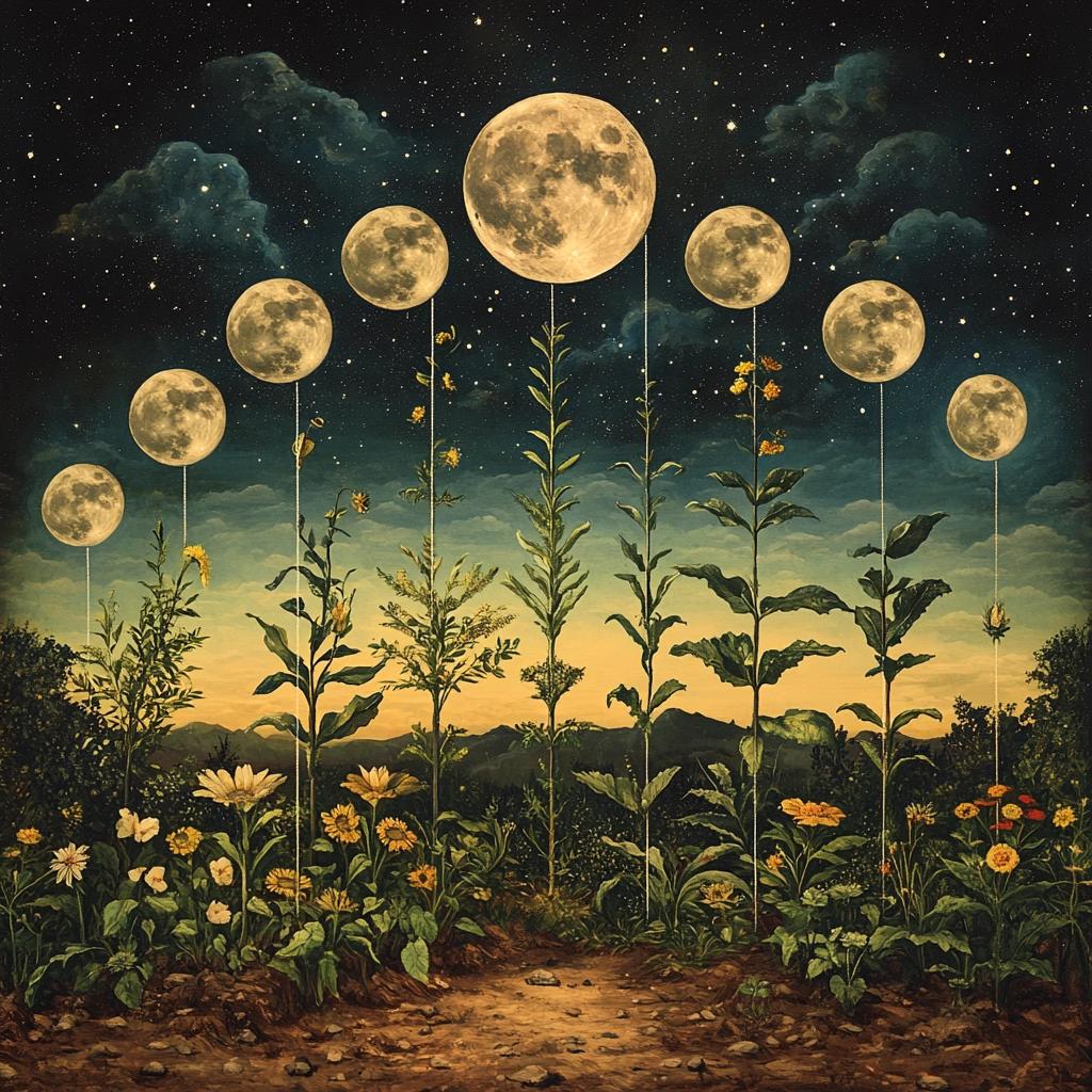 Como utilizar as fases da lua para criar um jardim esplêndido 3 Como utilizar as fases da lua para criar um jardim esplêndido