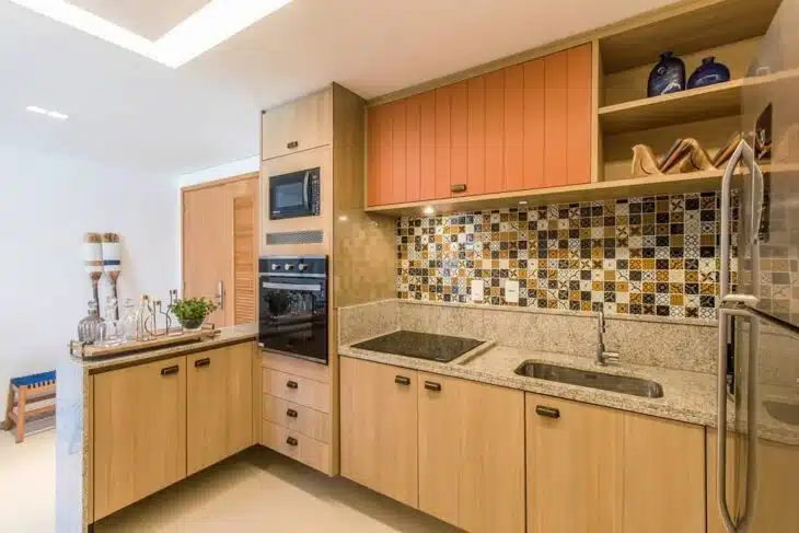 Cores para Cozinha: 10 Ideias Contagiantes para Colorir o Espaço 7 Foto de modelos de cozinha 0 - 3