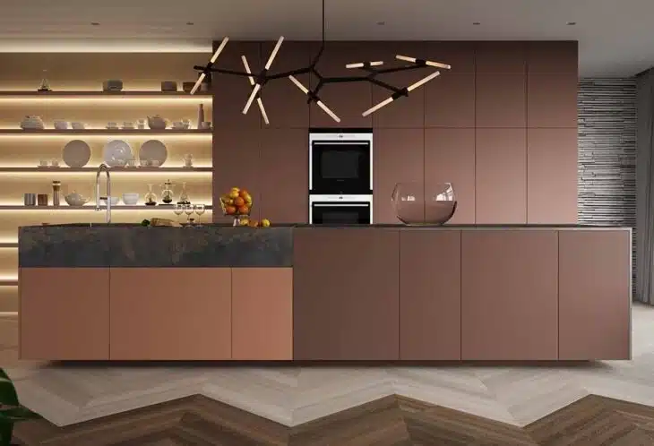 Cores para Cozinha: 10 Ideias Contagiantes para Colorir o Espaço 10 Cozinha americana