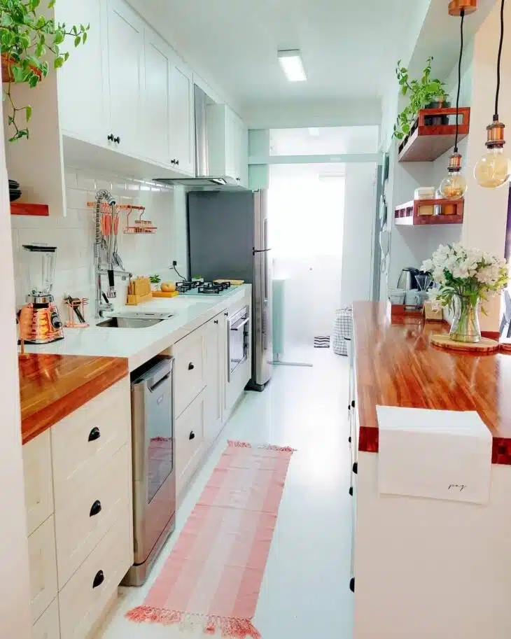 Cozinha Estilo Industrial: 10 Ideias Para Uma Cozinha Cheia de Estilo 1 A simplicidade faz parte do estilo industrial.