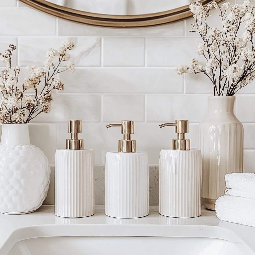 Dispenser de Shampoo: 8 Soluções Elegantes para Organizar seu Banheiro 2 Dispenser de Shampoo: 8 Soluções Elegantes para Organizar seu Banheiro