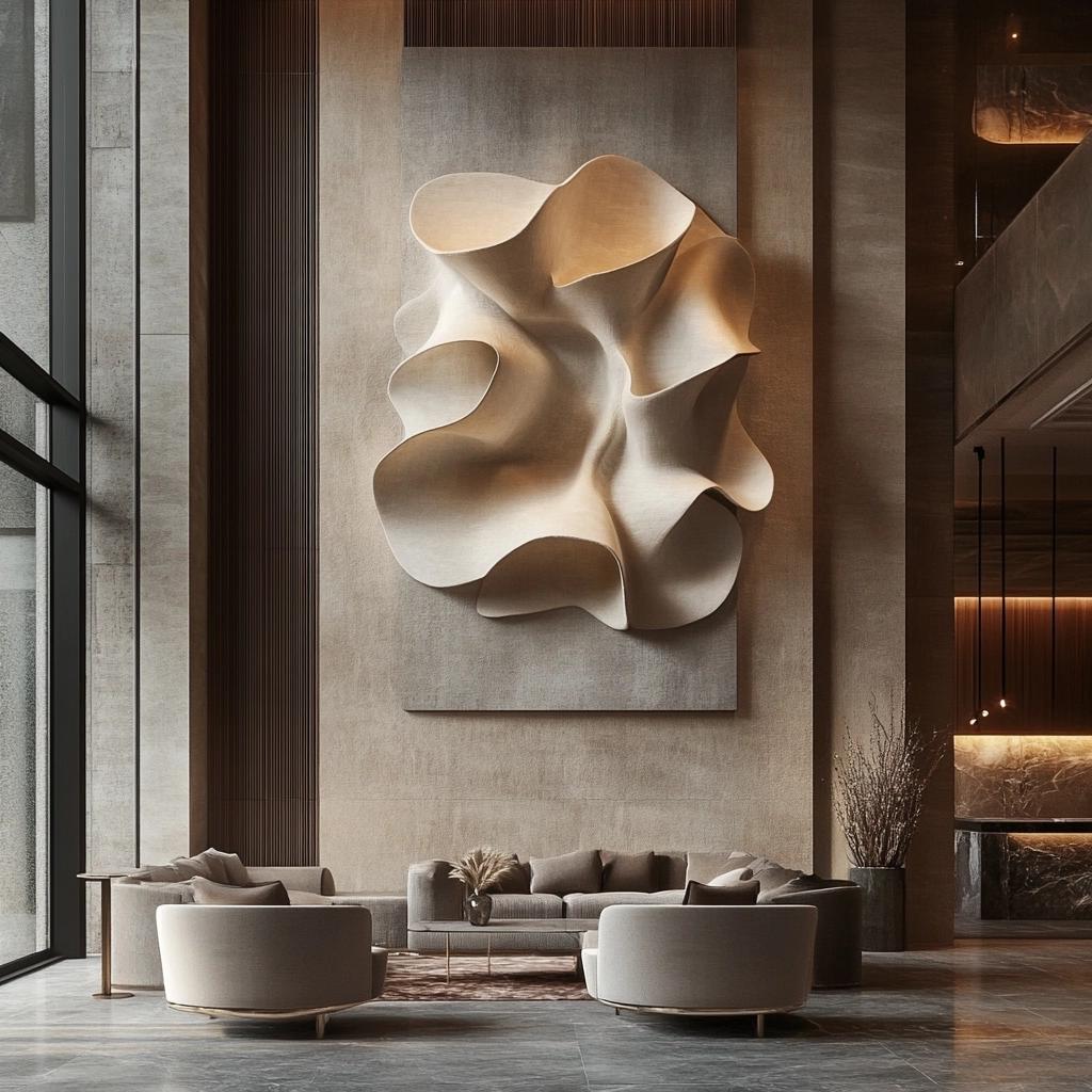 Escultura de parede: 10 ideias para embelezar sua casa 6 Escultura de parede: 60 ideias para embelezar sua casa