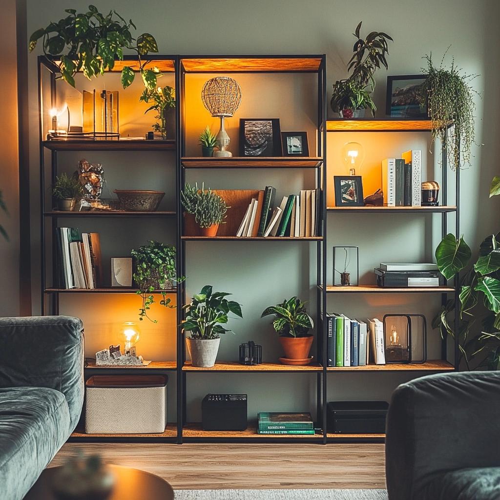 Estante Modular: 7 Ideias Versáteis para Organizar Sua Sala 4 Estante Modular: 7 Ideias Versáteis para Organizar Sua Sala