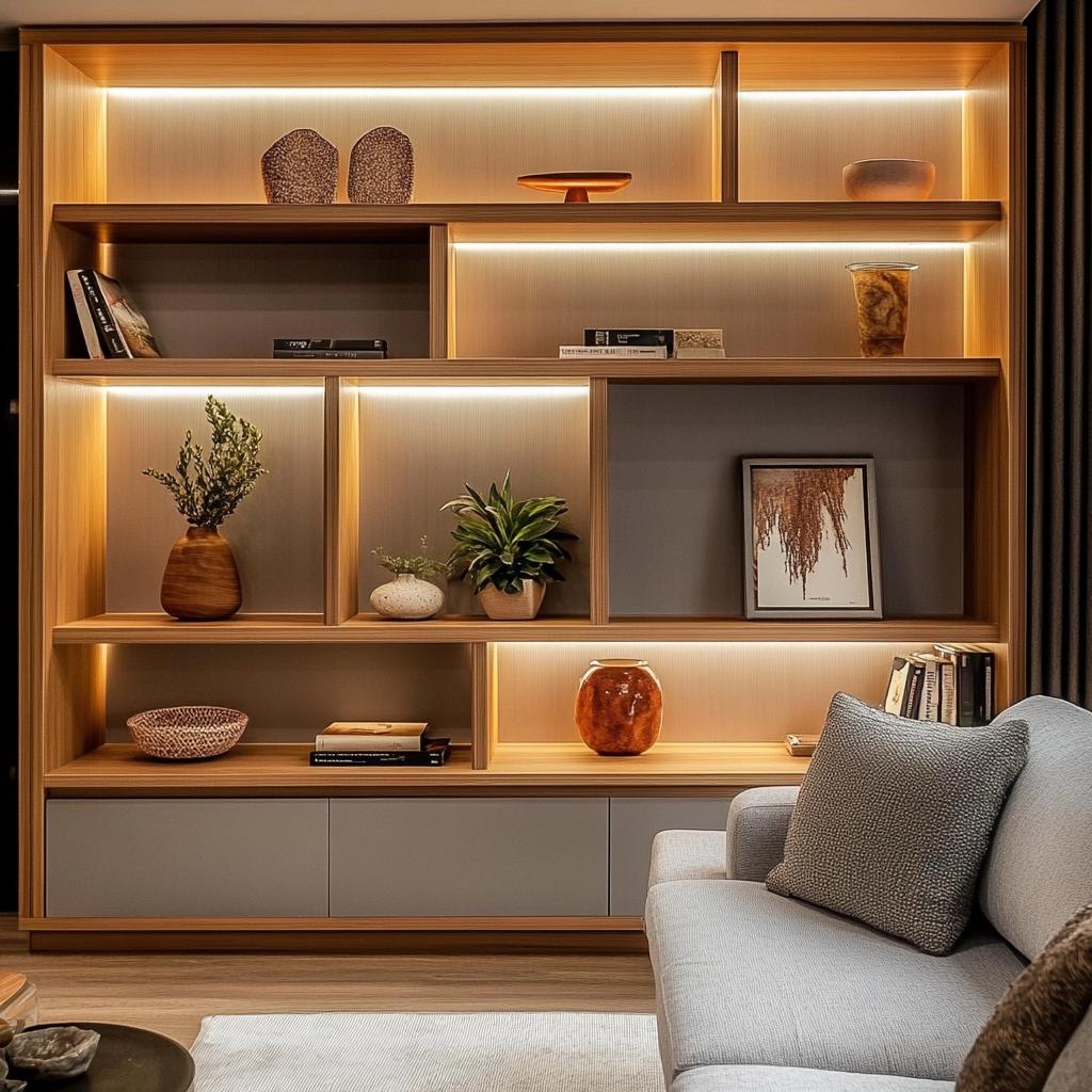 Estante Modular: 7 Ideias Versáteis para Organizar Sua Sala 1 Estante Modular: 7 Ideias Versáteis para Organizar Sua Sala