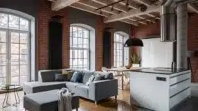 10 fotos para você aderir já ao piso de cimento queimado. 5 Foto de estilo industrial 0 - 1
