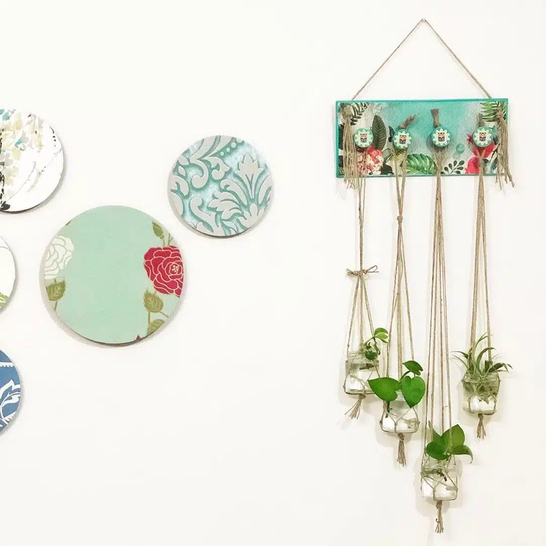 Versátil para vários tipos de decoração, o gancho se adapta ao seu estilo pessoal.