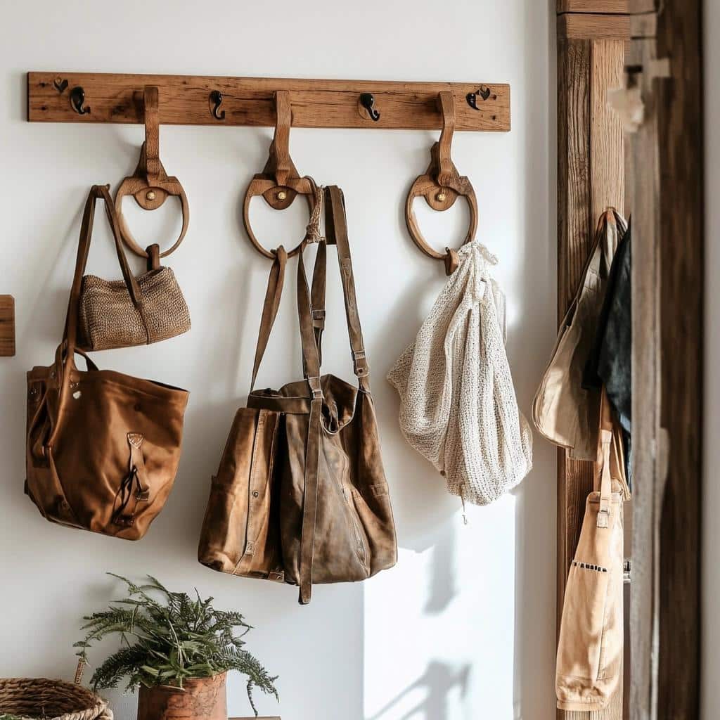 Gancho de Parede: 10 Ideias para Decorar com Praticidade 2 Gancho de Parede: 65 Ideias para Decorar com Praticidade