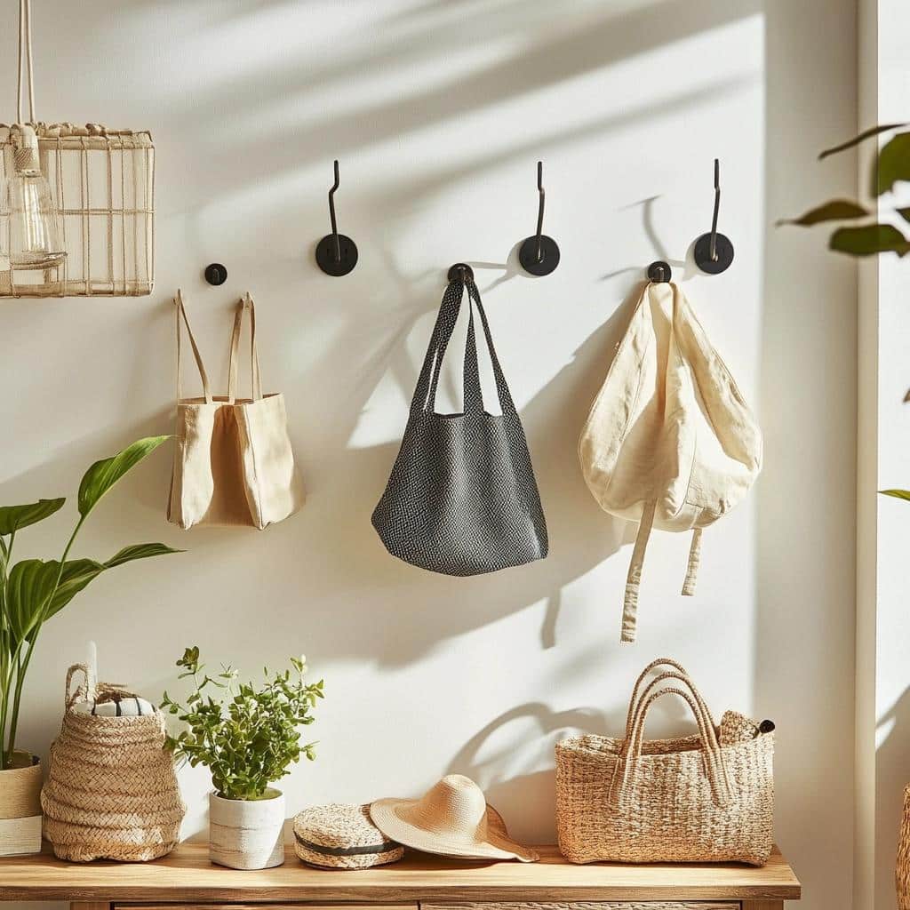 Gancho de Parede: 65 Ideias para Decorar com Praticidade