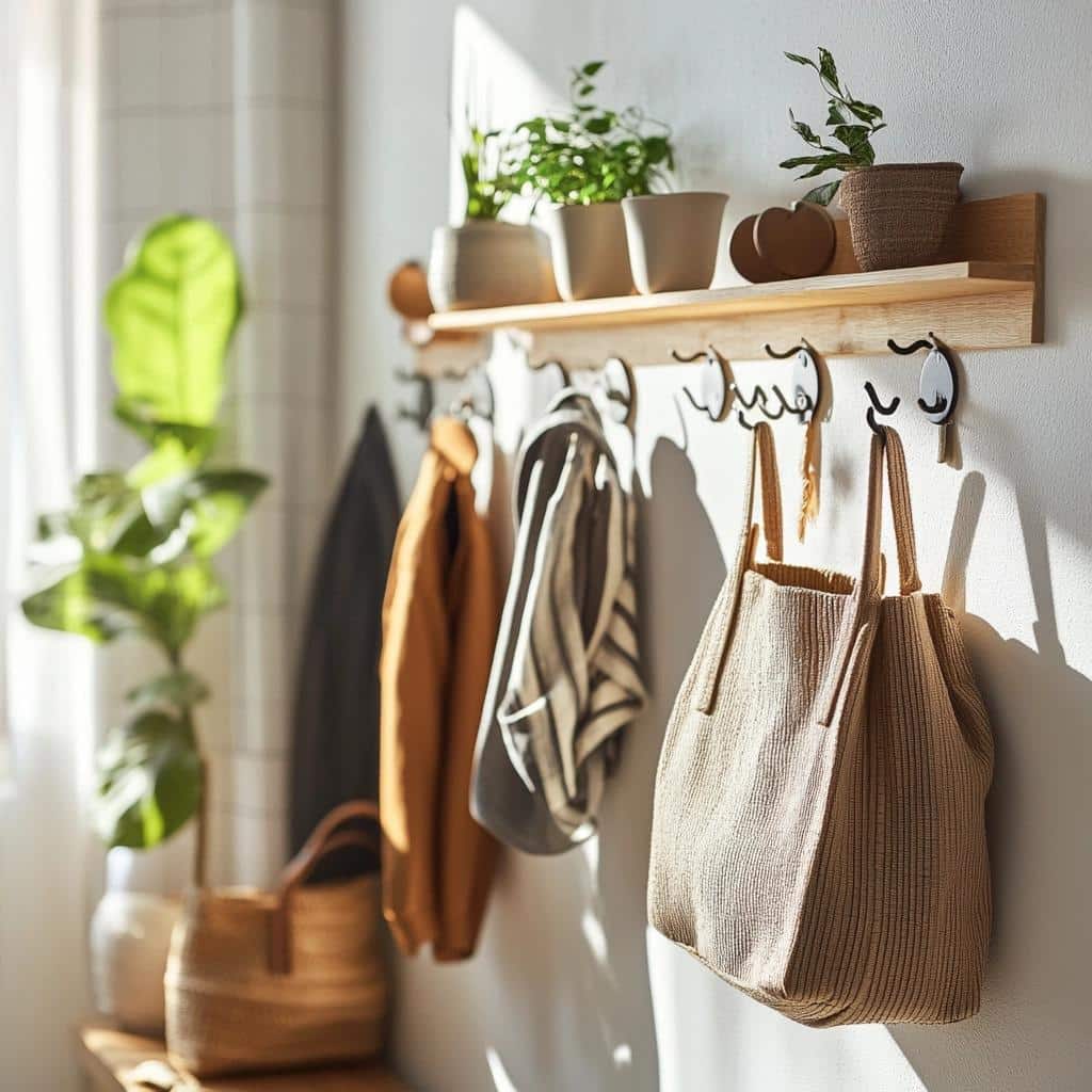 Gancho de Parede: 65 Ideias para Decorar com Praticidade