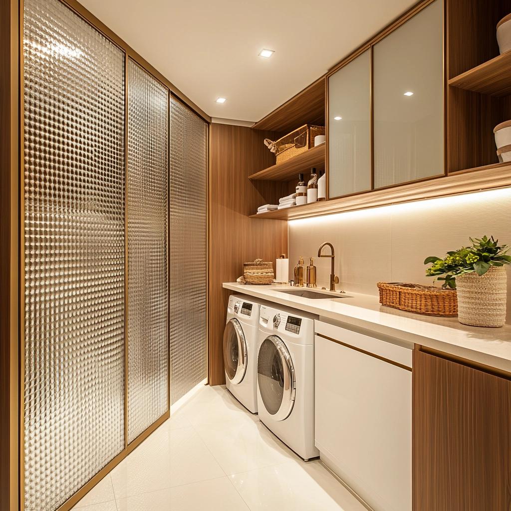 6 ideias criativas para separar a cozinha da lavanderia 2 6 ideias criativas para separar a cozinha da lavanderia