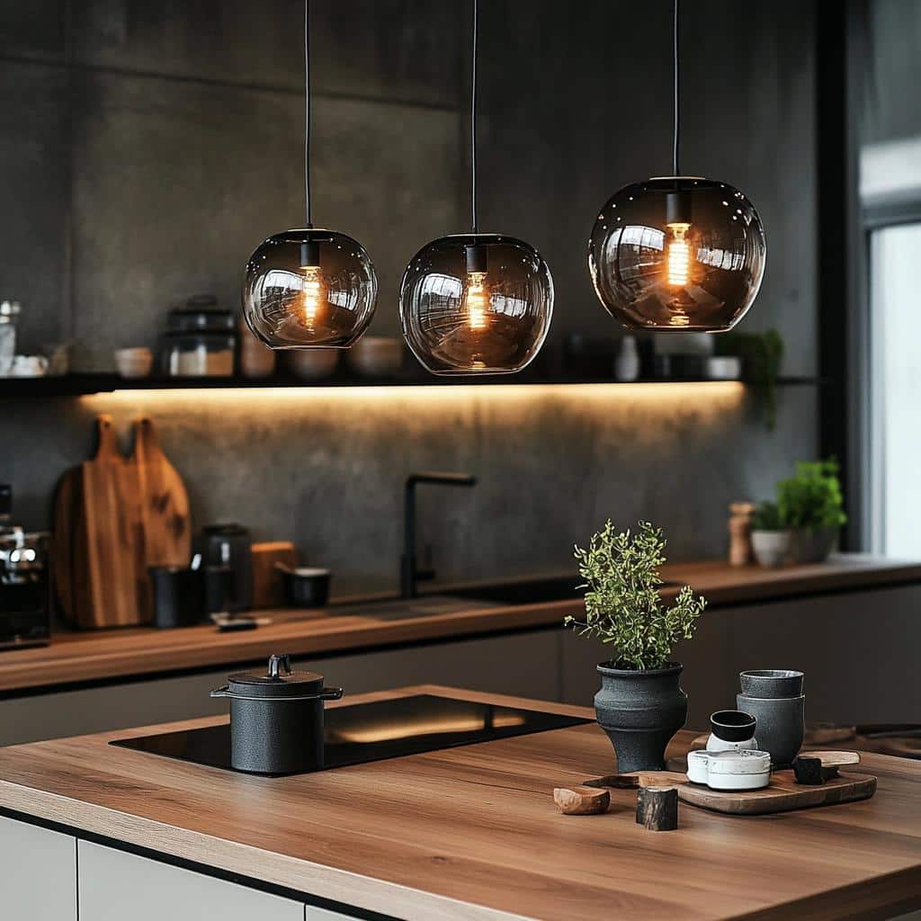 60 Kitchen Lighting Ideas to Brighten Your Space 4 Luminárias para Cozinha: 60 Modelos que Transformam o Espaço
