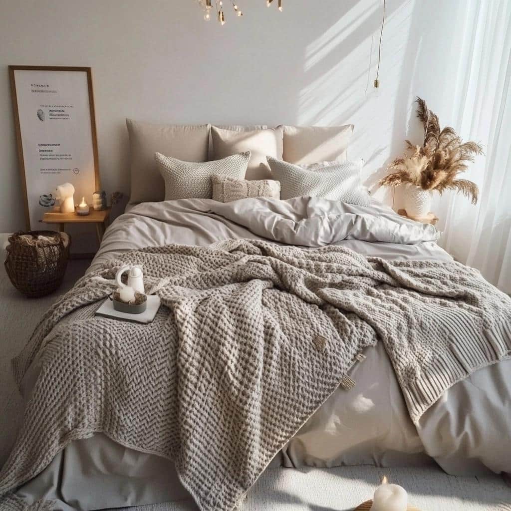 Mantas para Cama: 8 Modelos para Deixar Seu Quarto Mais Aconchegante 4 Mantas para Cama: 8 Modelos para Deixar Seu Quarto Mais Aconchegante