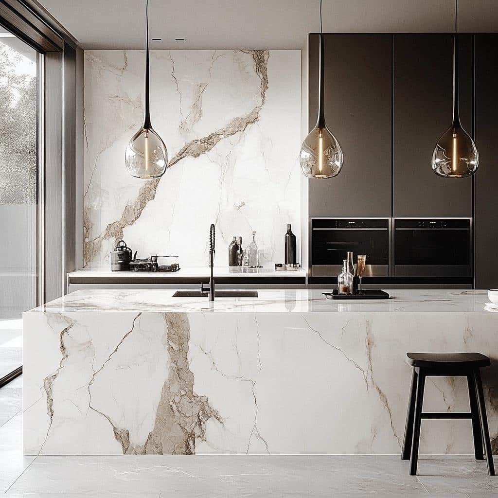 Como Usar Mármore Calacata e Elevar a Elegância da Sua Casa 6 Como Usar Mármore Calacata e Elevar a Elegância da Sua Casa