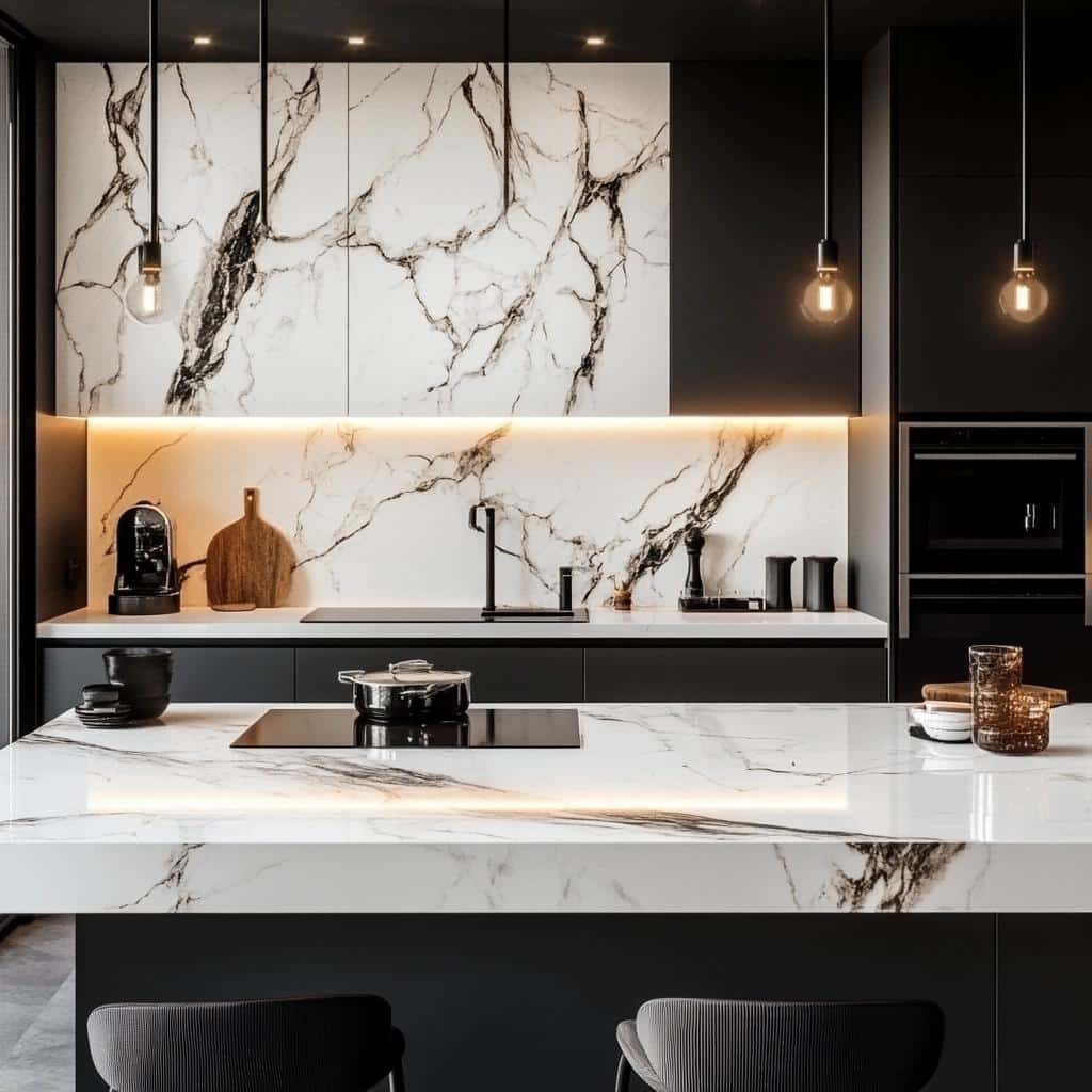 Como Usar Mármore Calacata e Elevar a Elegância da Sua Casa