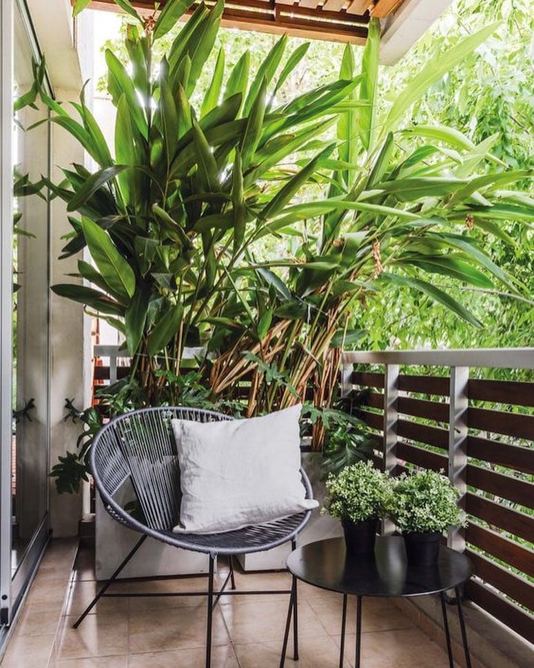Móveis para jardim: 50 inspirações 1 Móveis de vime para áreas cobertas.