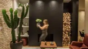 Parede preta inspiradora