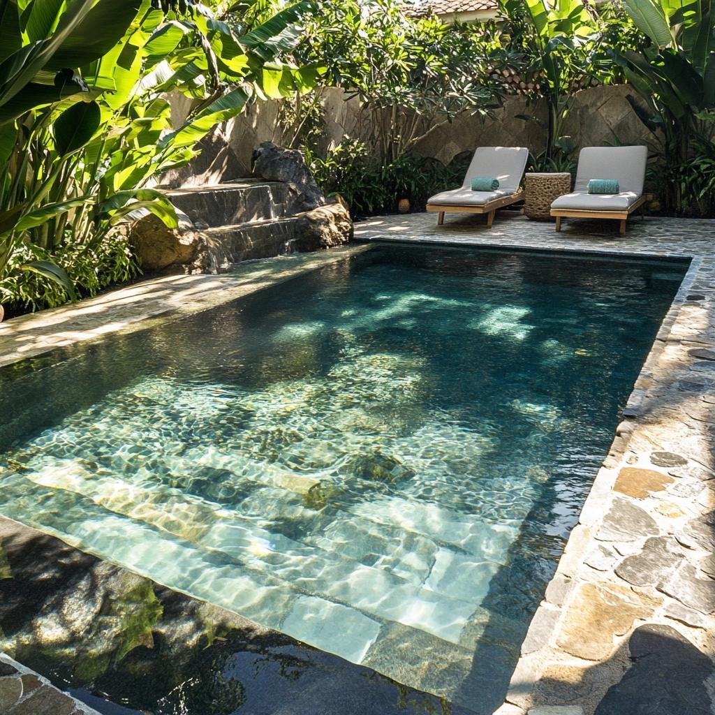 50 Ideias de Pedras para Piscina que Atraem Olhares 4 50 Ideias de Pedras para Piscina que Atraem Olhares