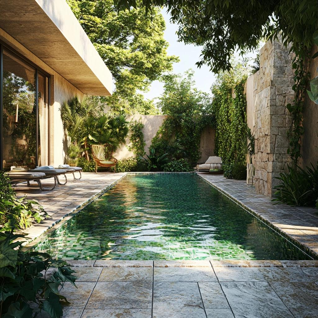50 Ideias de Pedras para Piscina que Atraem Olhares 6 50 Ideias de Pedras para Piscina que Atraem Olhares