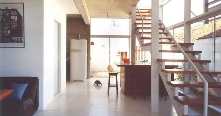 10 fotos para você aderir já ao piso de cimento queimado. 10 Foto: Reprodução / Nave Arquitetos