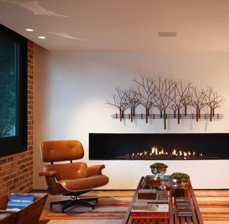 10 Modelos de Poltrona de Couro para uma Decoração Impecável 9 Foto de poltrona de couro