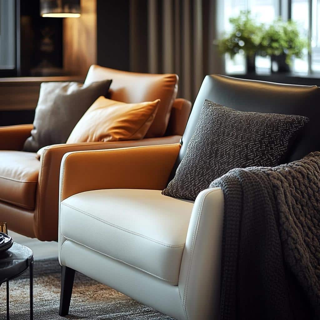 10 Modelos de Poltrona de Couro para uma Decoração Impecável 2 70 Modelos de Poltrona de Couro para uma Decoração Impecável