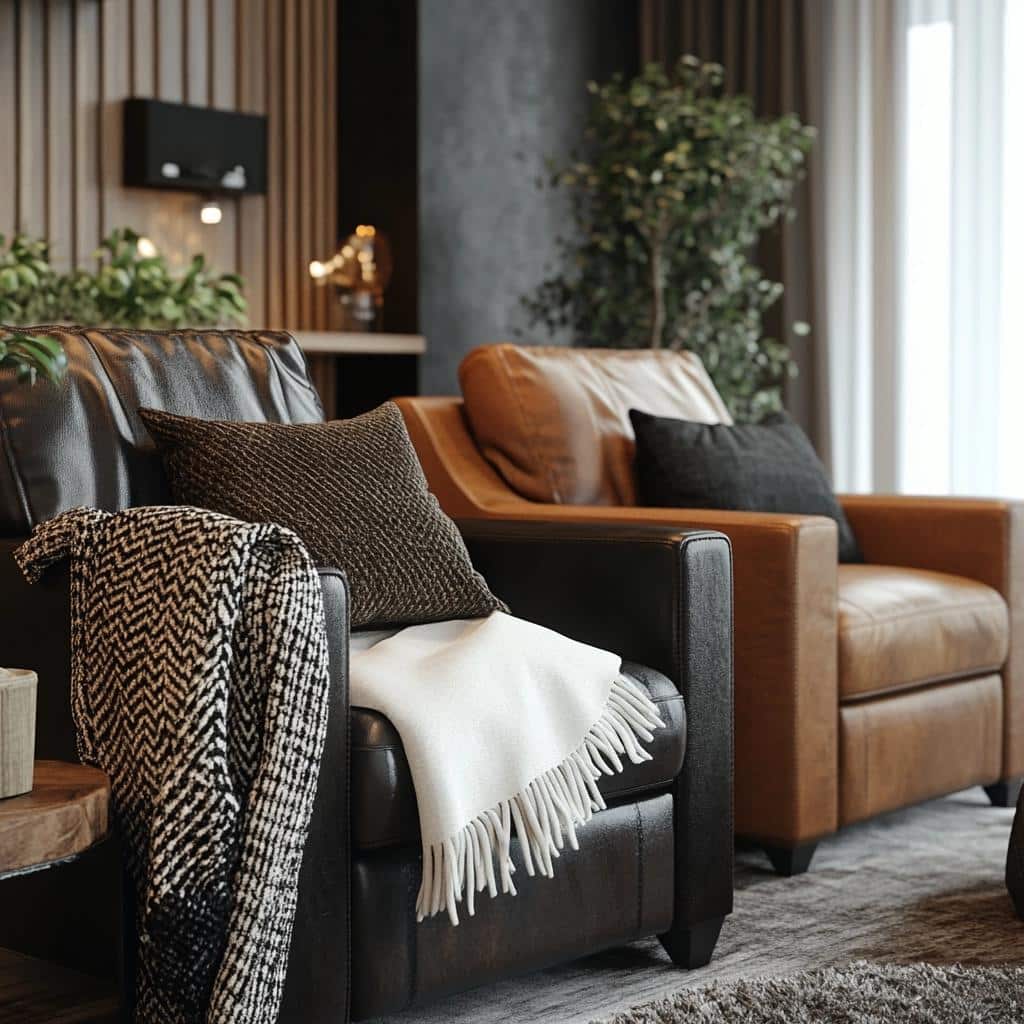 10 Modelos de Poltrona de Couro para uma Decoração Impecável 6 70 Modelos de Poltrona de Couro para uma Decoração Impecável