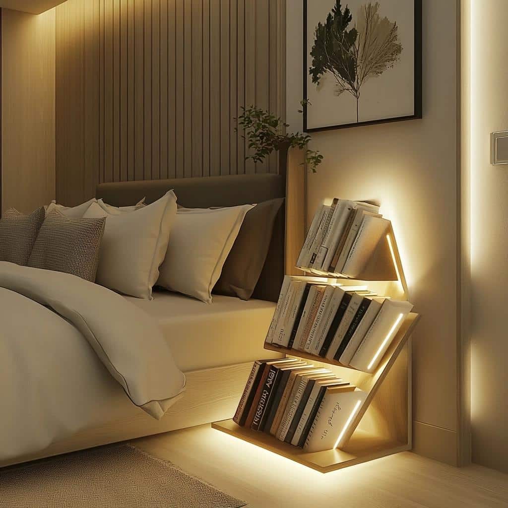 Porta-Livros Rotativos: 6 Ideias para Organizar Livros no Quarto 4 Porta-Livros Rotativos: 6 Ideias para Organizar Livros no Quarto