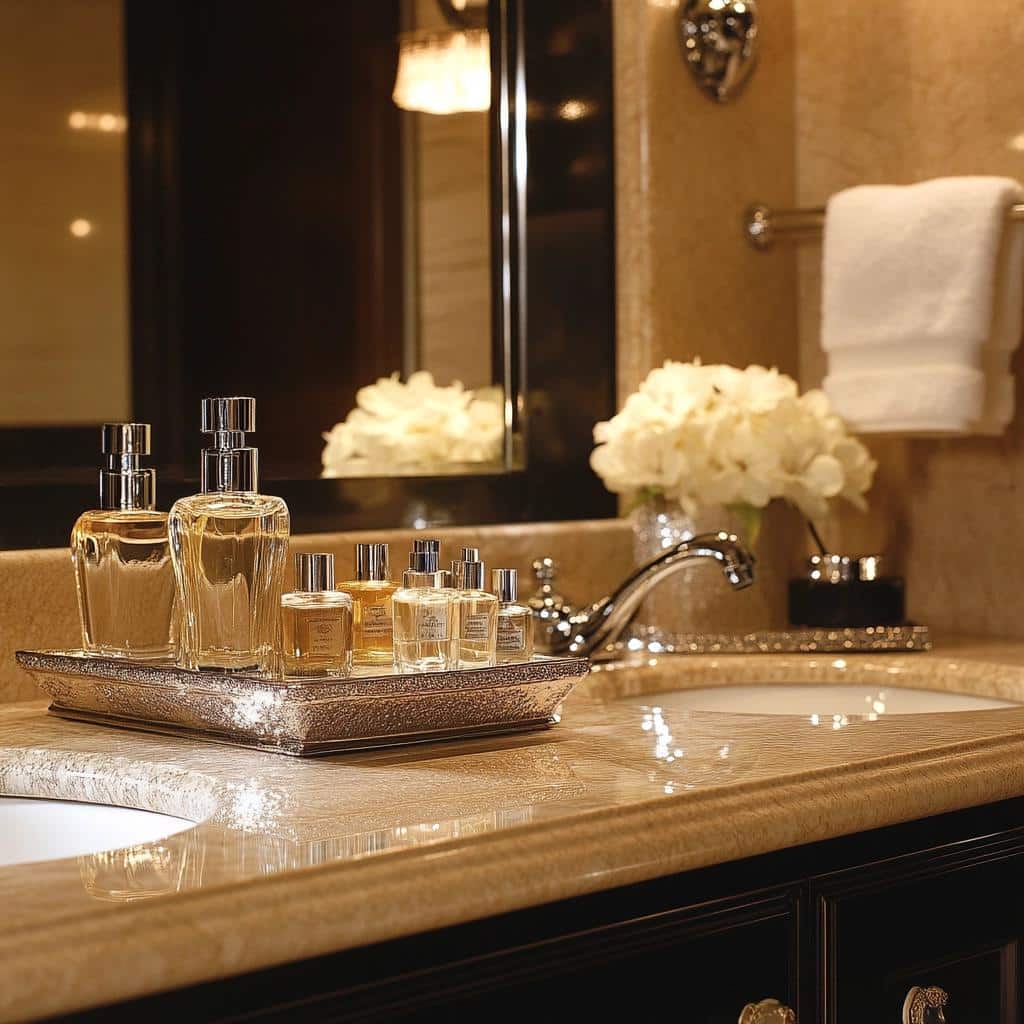 Porta-Perfumes Elegantes: 7 Formas de Decorar Seu Banheiro 3 Porta-Perfumes Elegantes: 7 Formas de Decorar Seu Banheiro