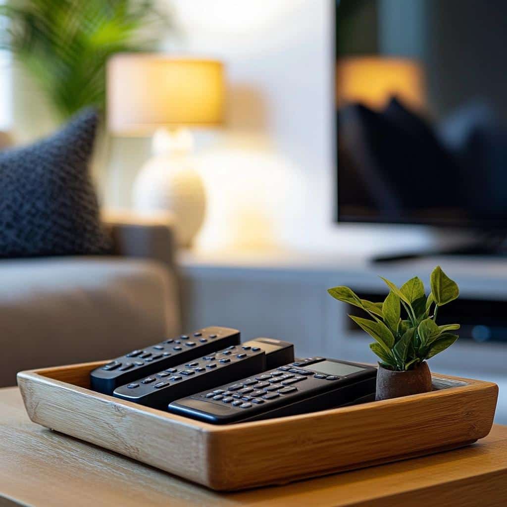Porta-Remotos com Estilo: 6 Soluções para Organizar sua Sala 2 Porta-Remotos com Estilo: 6 Soluções para Organizar sua Sala