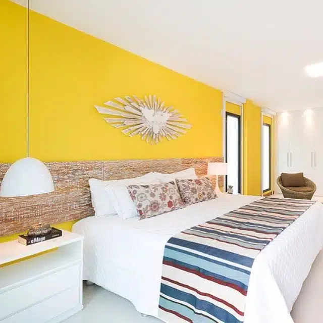 10 Modelos de Quartos Amarelos para Decorar com Estilo 5 Jefi Zavarize | Arquiteta