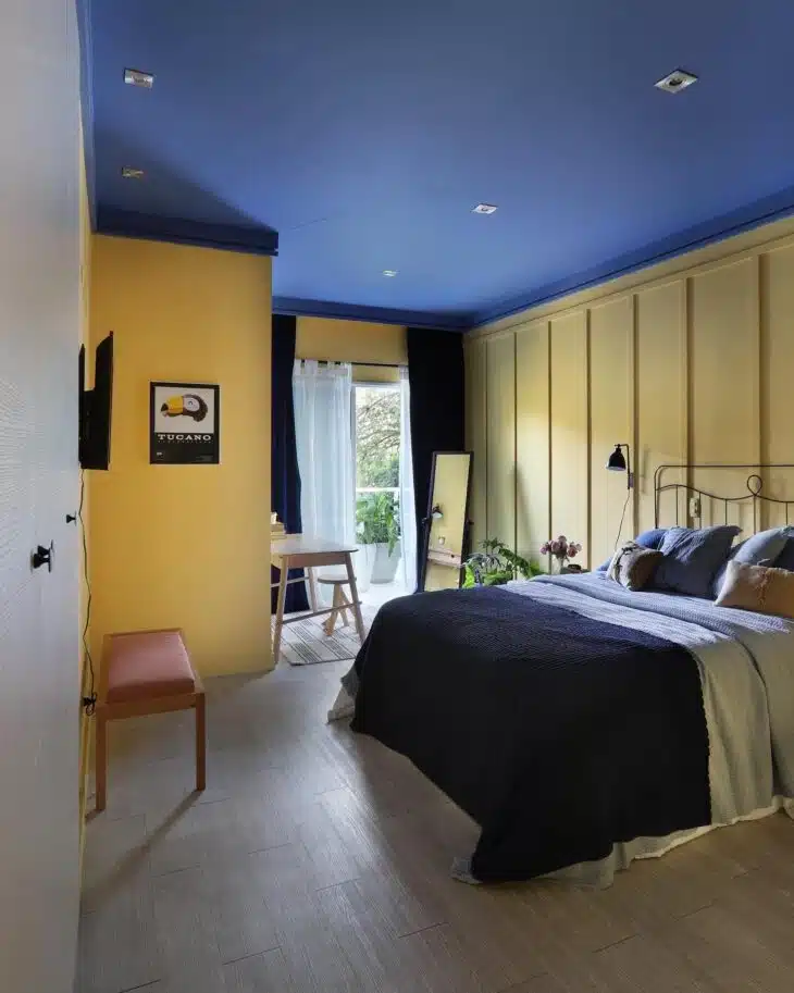 10 Modelos de Quartos Amarelos para Decorar com Estilo 9 Arq. Patricia Pomerantzeff