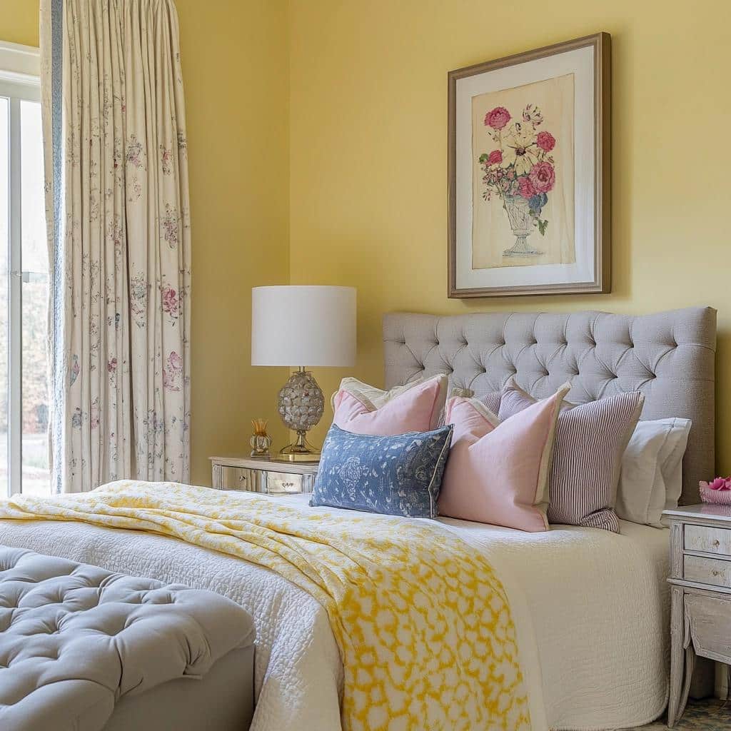 10 Modelos de Quartos Amarelos para Decorar com Estilo 1 60 Modelos de Quartos Amarelos para Decorar com Estilo
