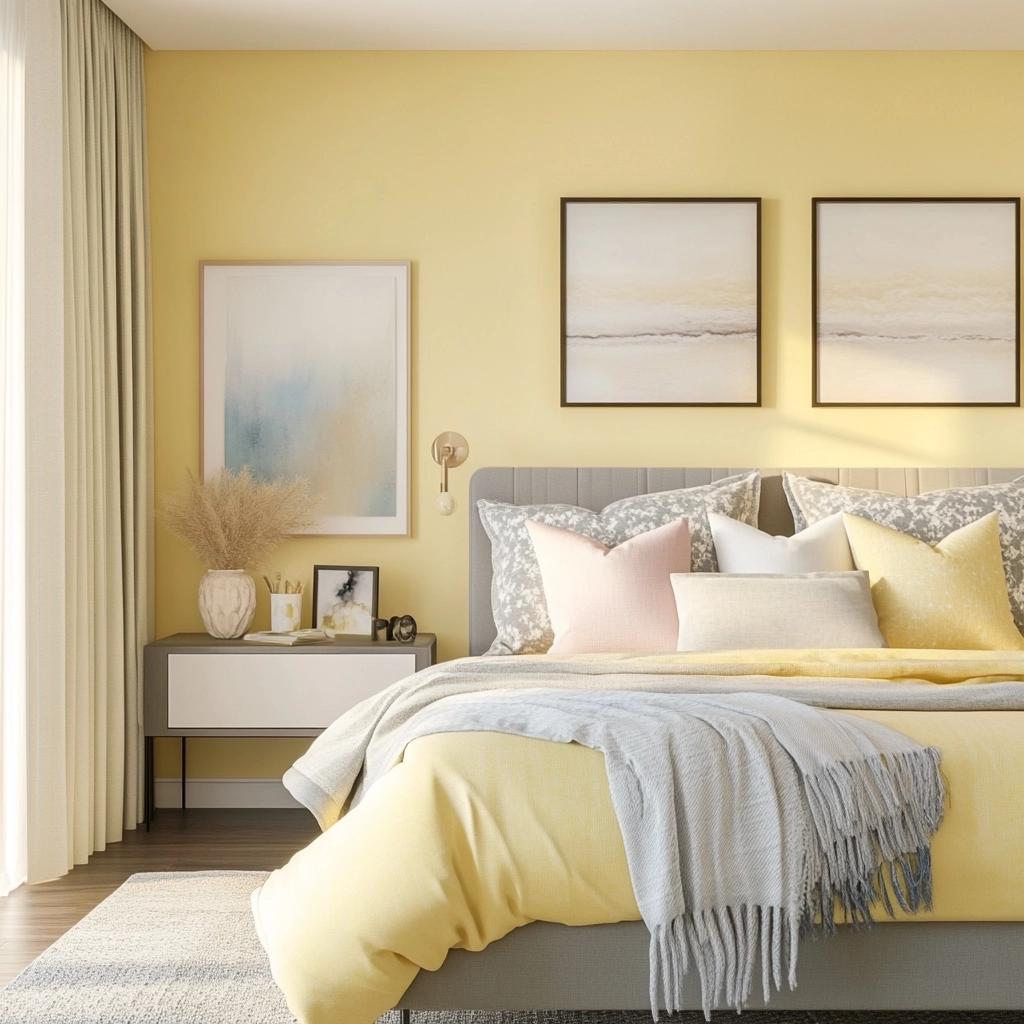 10 Modelos de Quartos Amarelos para Decorar com Estilo 6 60 Modelos de Quartos Amarelos para Decorar com Estilo