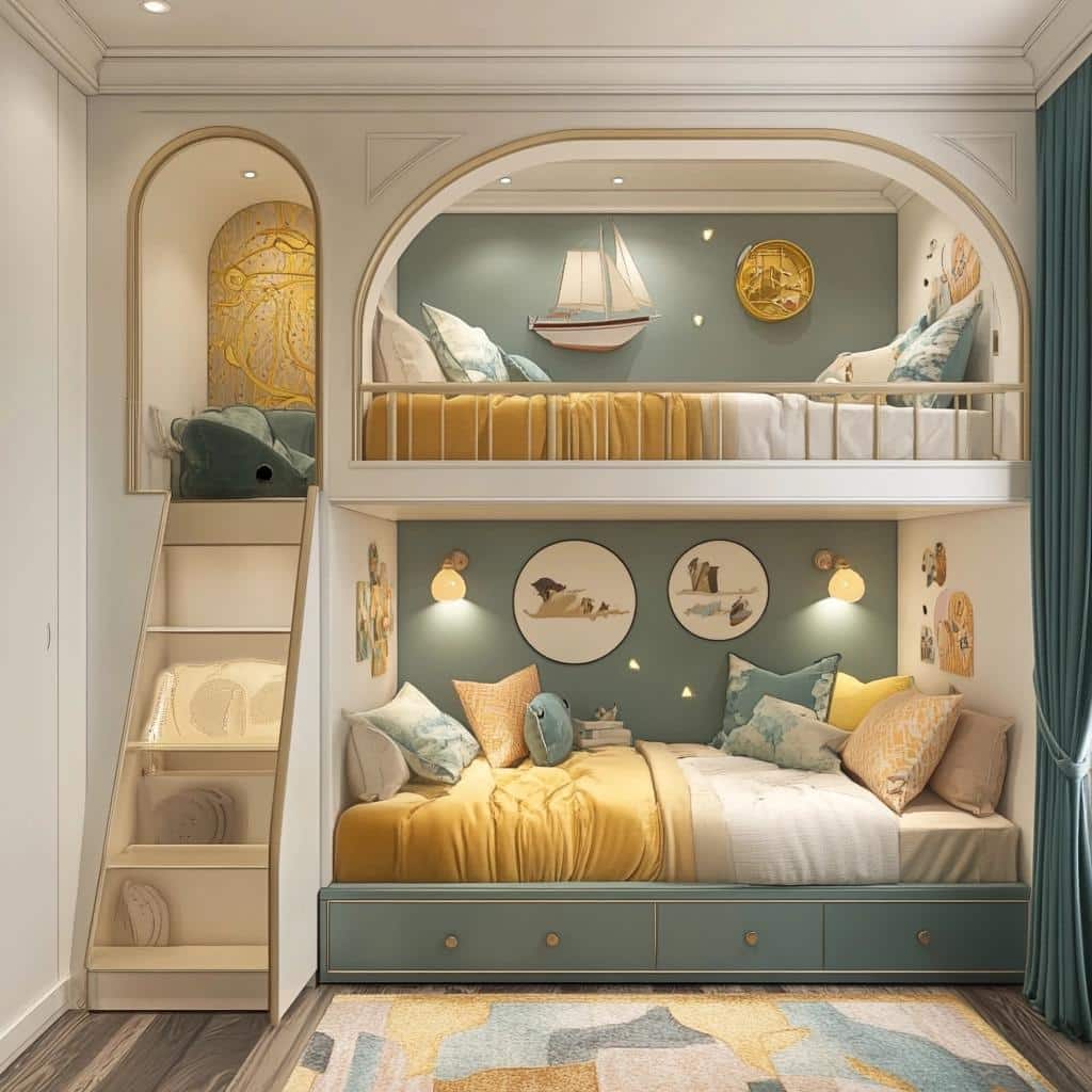 6 Ideias para um Quarto Compartilhado entre Irmãos Aconchegante e Funcional