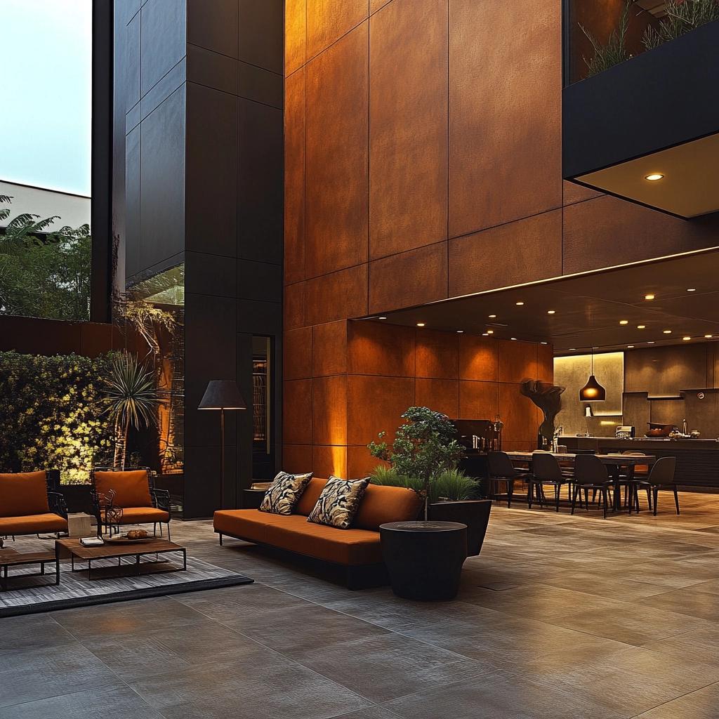 Revestimento cimentício: 10 modelos elegantes para a sua decoração. 4 Revestimento cimentício: 50 modelos elegantes para a sua decoração