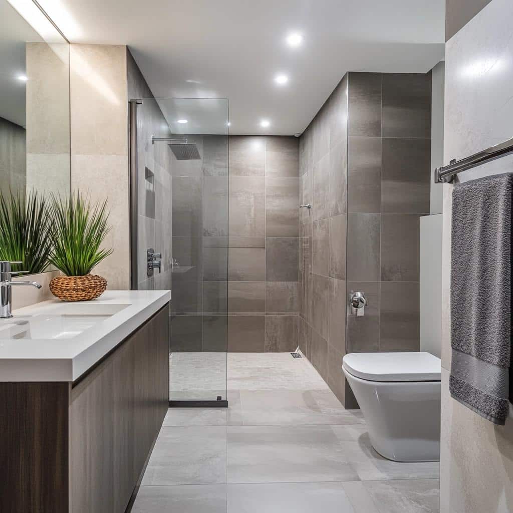 26 Ideias de Revestimento Cinza para Ambientes Modernos 1 26 Ideias de Revestimento Cinza para Ambientes Modernos