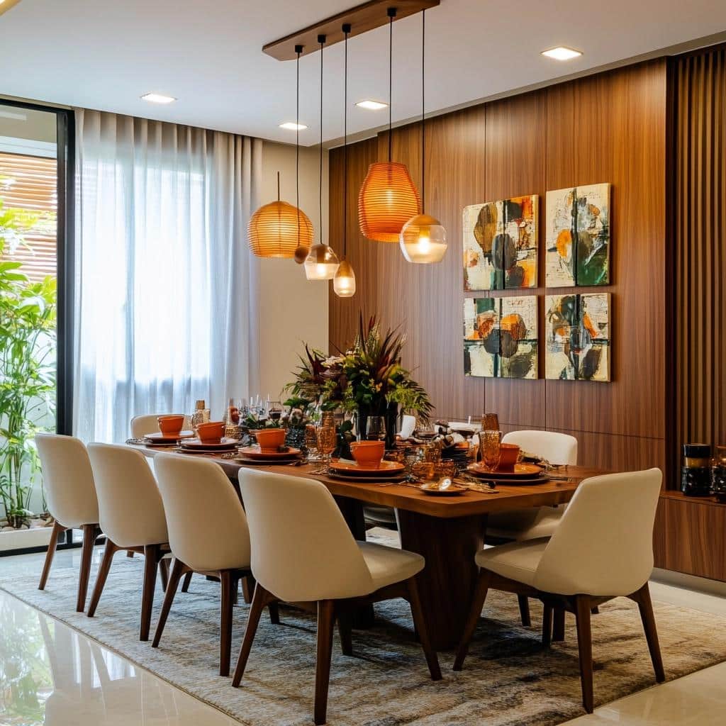 Sala de Jantar Moderna: 75 Ideias para um Ambiente Funcional 6 Sala de Jantar Moderna: 75 Ideias para um Ambiente Funcional