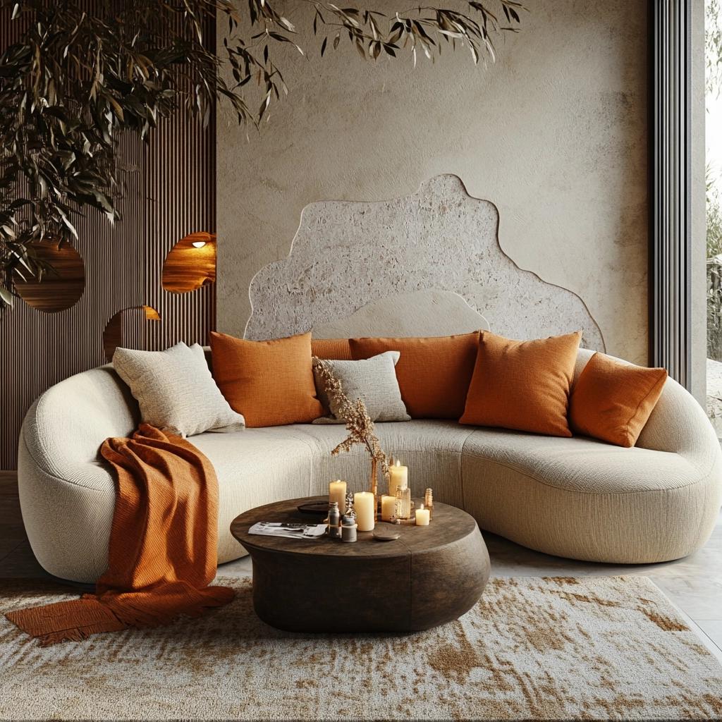 6 ambientes com sofá curvo que vão inspirar sua decoração 4 6 ambientes com sofá curvo que vão inspirar sua decoração