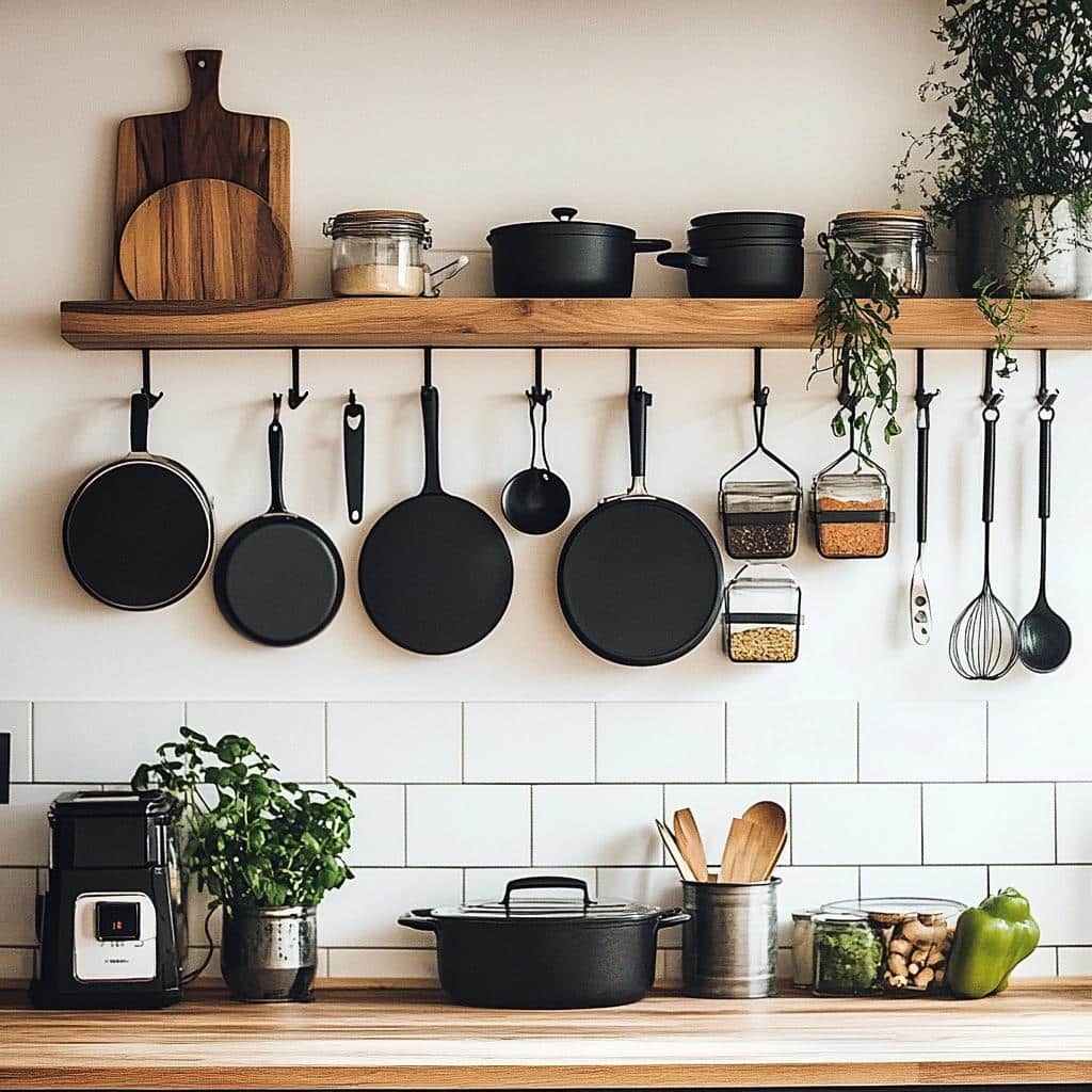 Suporte para Panelas: 7 Dicas para Cozinhas com Espaço Limitado 2 Suporte para Panelas: 7 Dicas para Cozinhas com Espaço Limitado