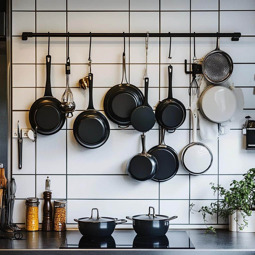 Suporte para Panelas: 7 Dicas para Cozinhas com Espaço Limitado 1 Suporte para Panelas: 7 Dicas para Cozinhas com Espaço Limitado