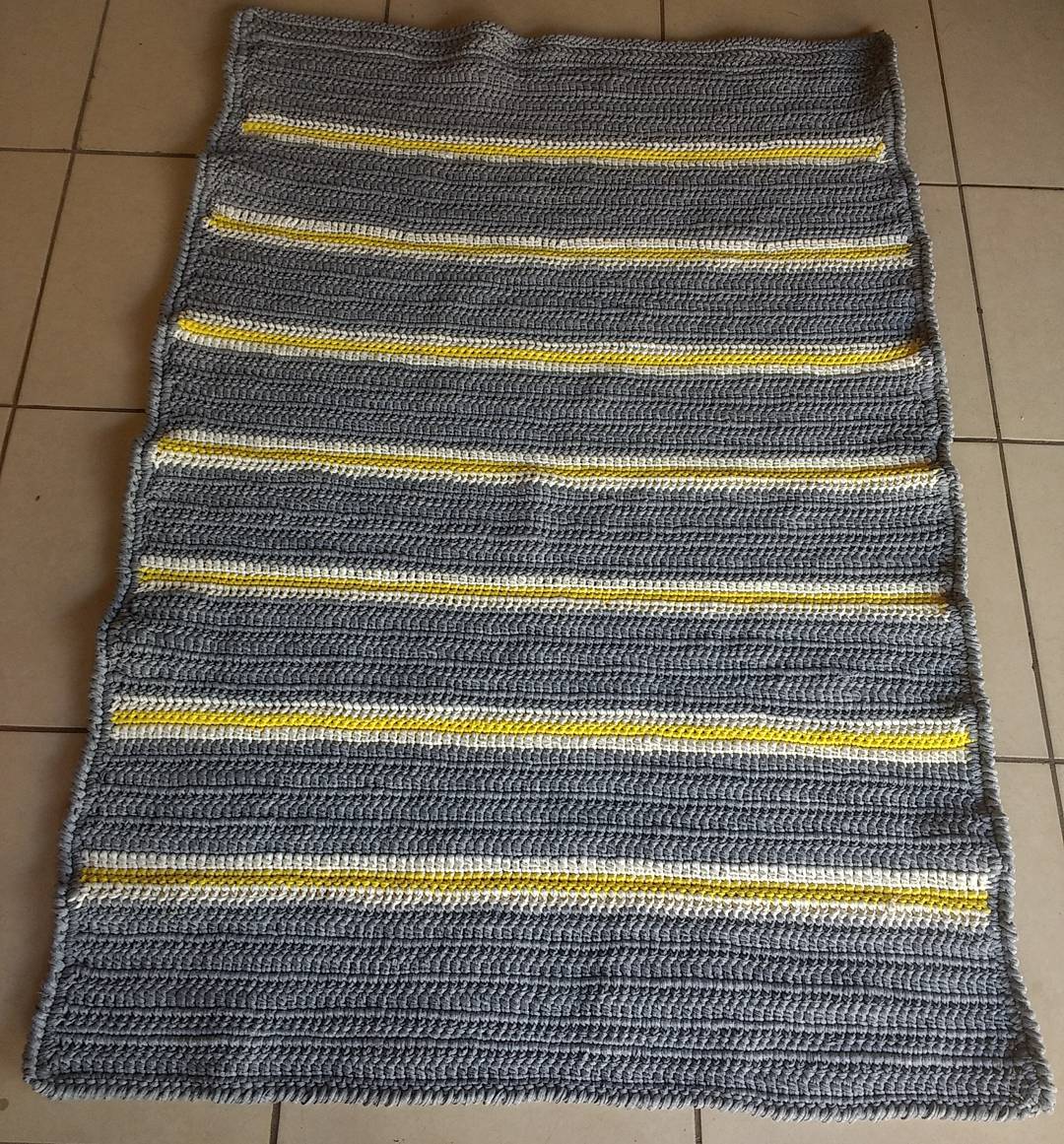 Tapete de crochê retangular: 10 modelos e tutoriais para sua casa 7 Foto de tapete de crochê retangular 2.