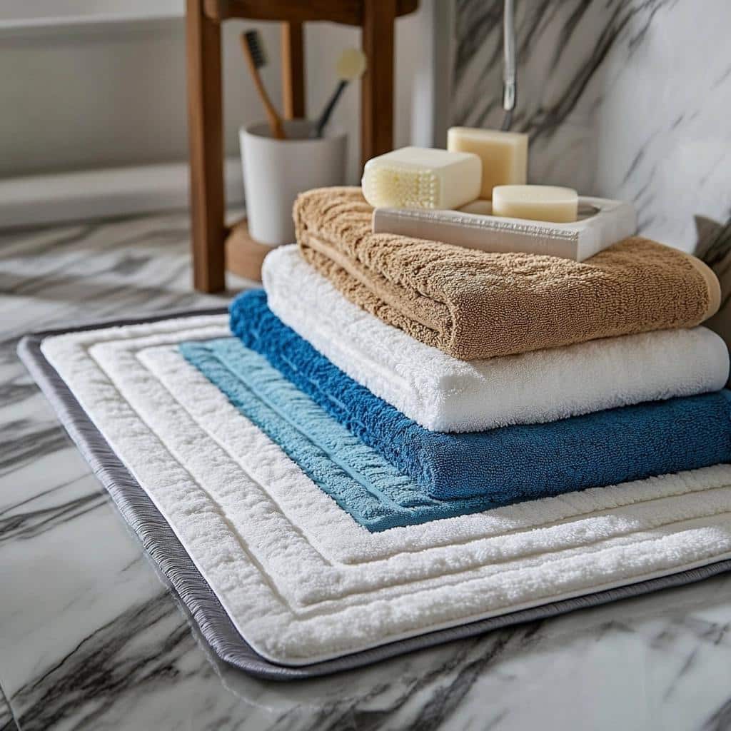 Tapetes de Banheiro: 8 Modelos que Combinam Conforto e Segurança