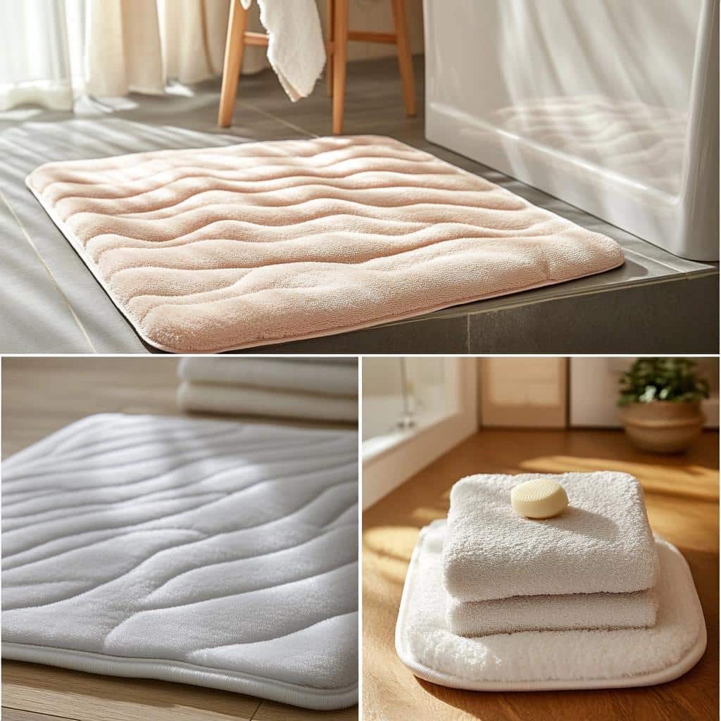 Tapetes de Banheiro: 8 Modelos que Combinam Conforto e Segurança