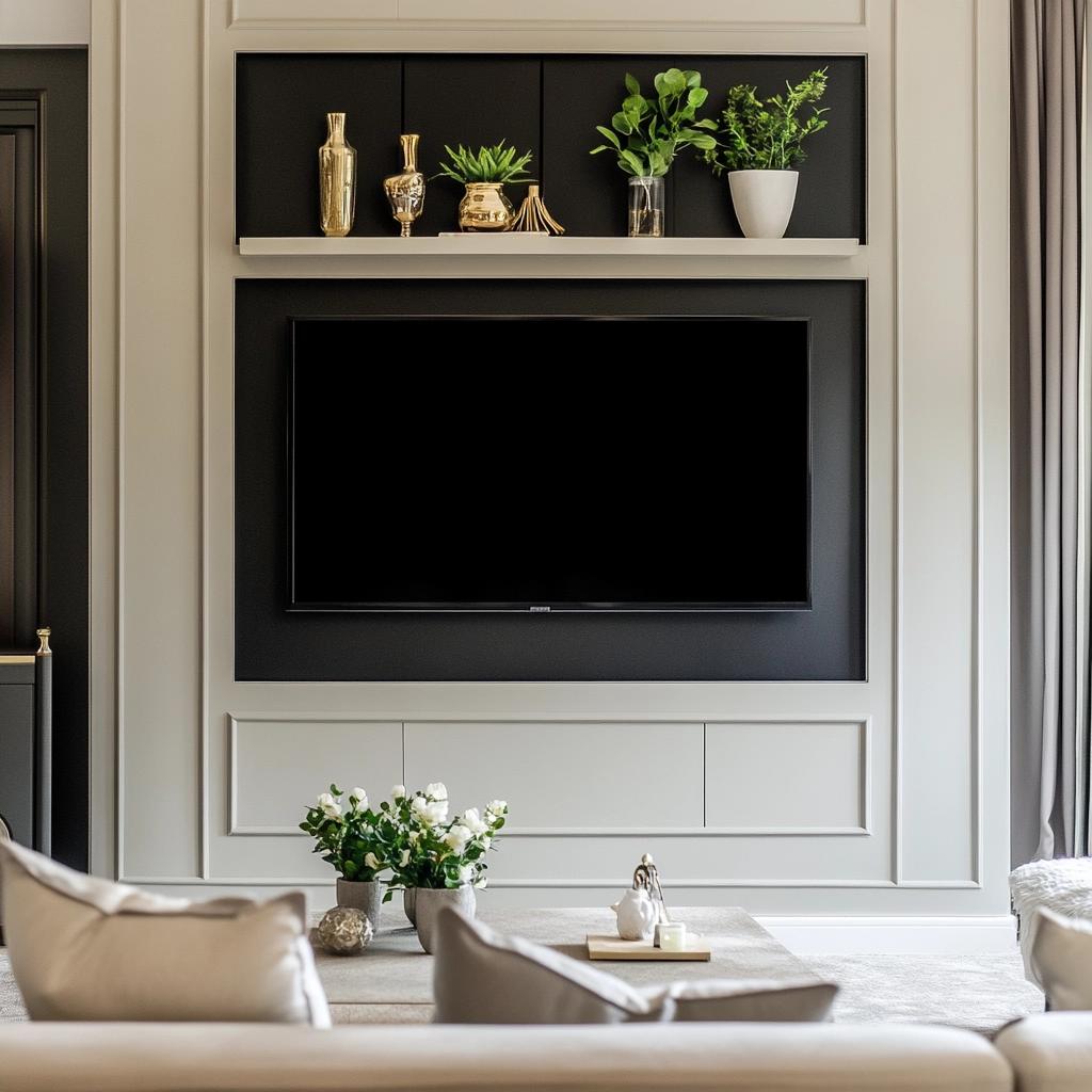 Como instalar sua TV na parede de forma elegante 10 4 Como instalar sua TV na parede de forma elegante