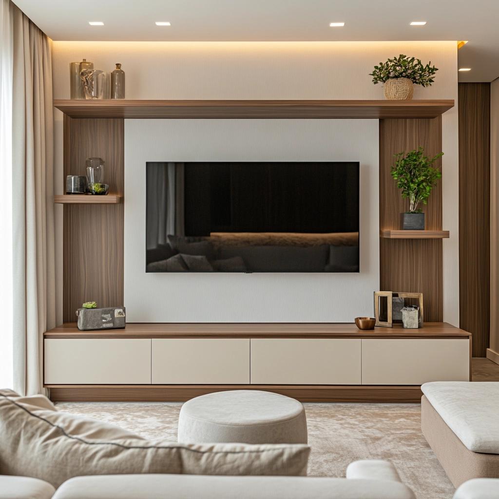 Como instalar sua TV na parede de forma elegante 10 8 Como instalar sua TV na parede de forma elegante