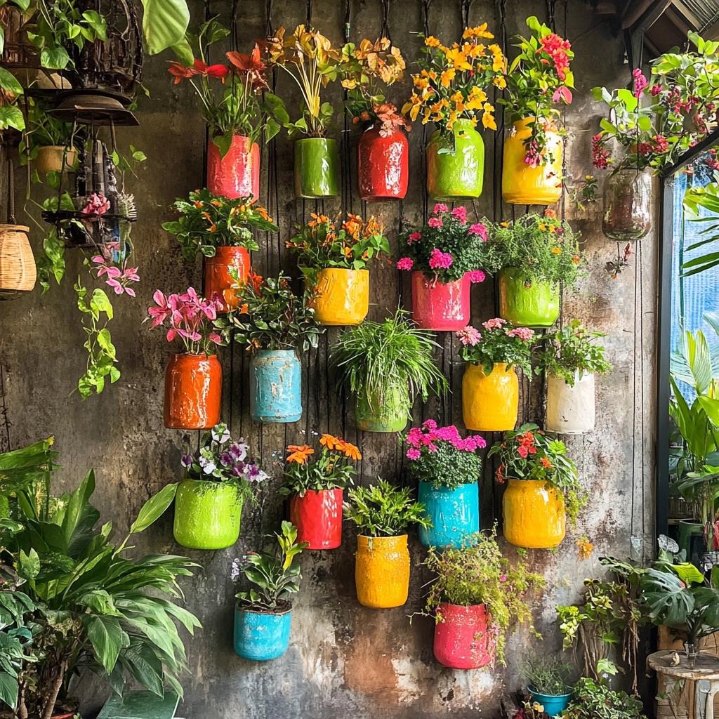 Vasos de Parede: 10 Ideias Para Transformar Seu Jardim Suspenso 2 Vasos de Parede: 40 Ideias Para Transformar Seu Jardim Suspenso