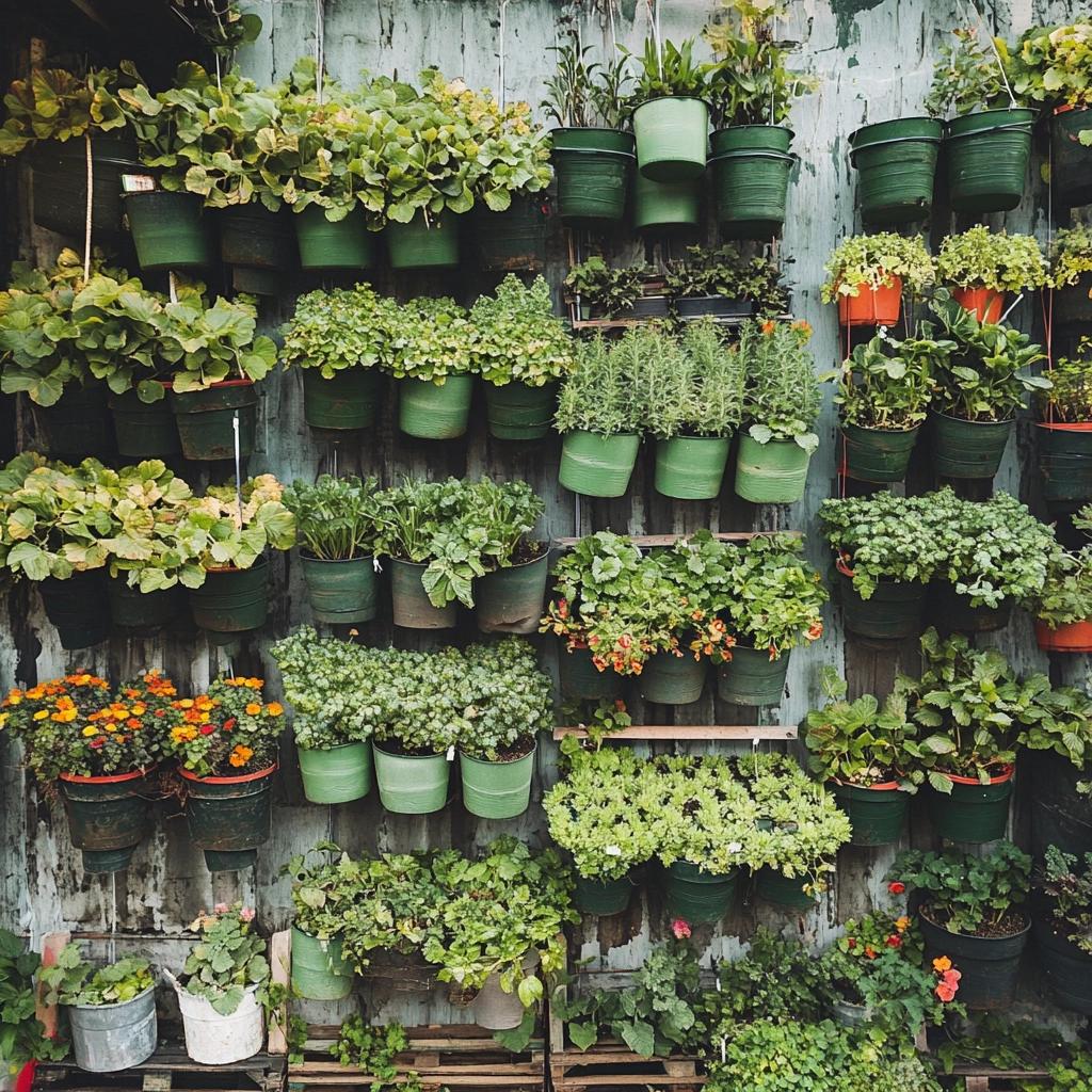 4 Ideias de Hortas Verticais para Quem Tem Pouco Espaço 3 4 Ideias de Hortas Verticais para Quem Tem Pouco Espaço