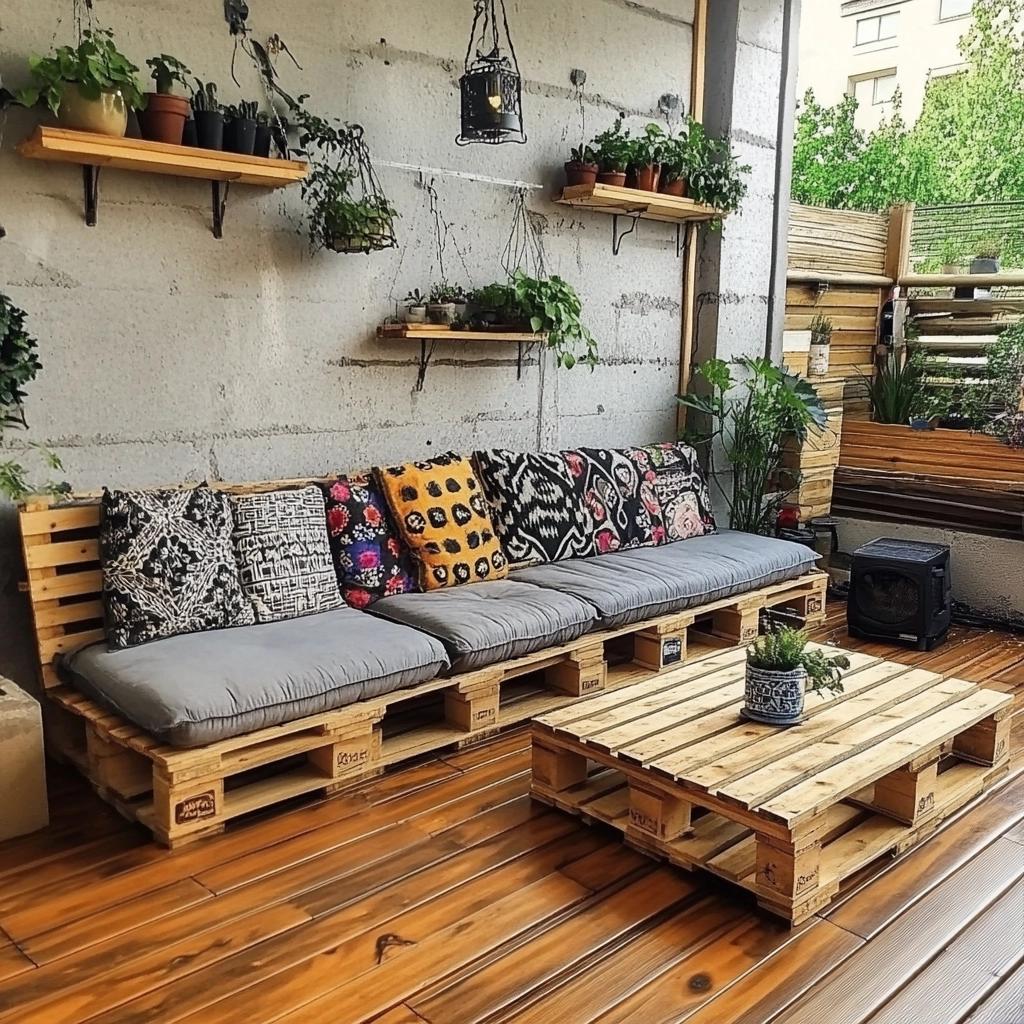 5 Ideias Criativas para Usar Paletes na Decoração de Ambientes 3 5 Ideias Criativas para Usar Paletes na Decoração de Ambientes