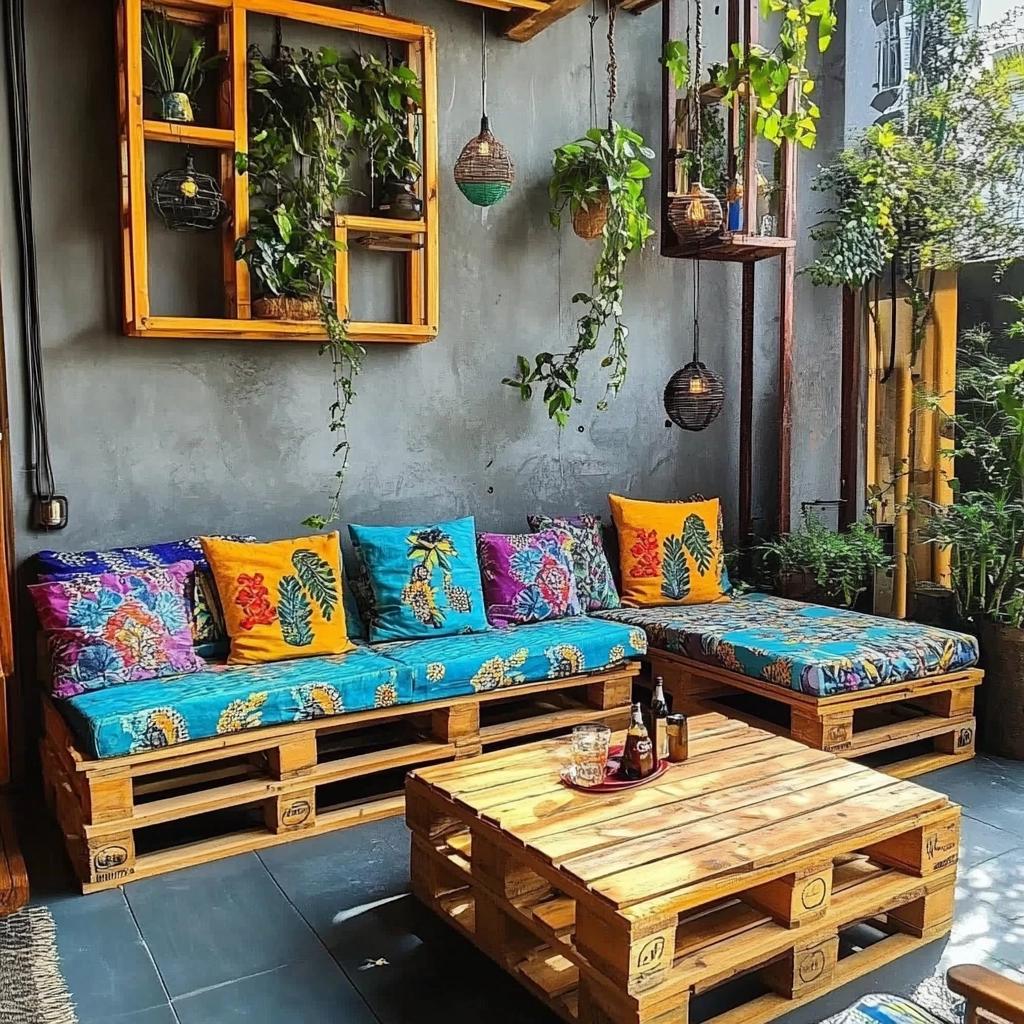 5 Ideias Criativas para Usar Paletes na Decoração de Ambientes 1 5 Ideias Criativas para Usar Paletes na Decoração de Ambientes
