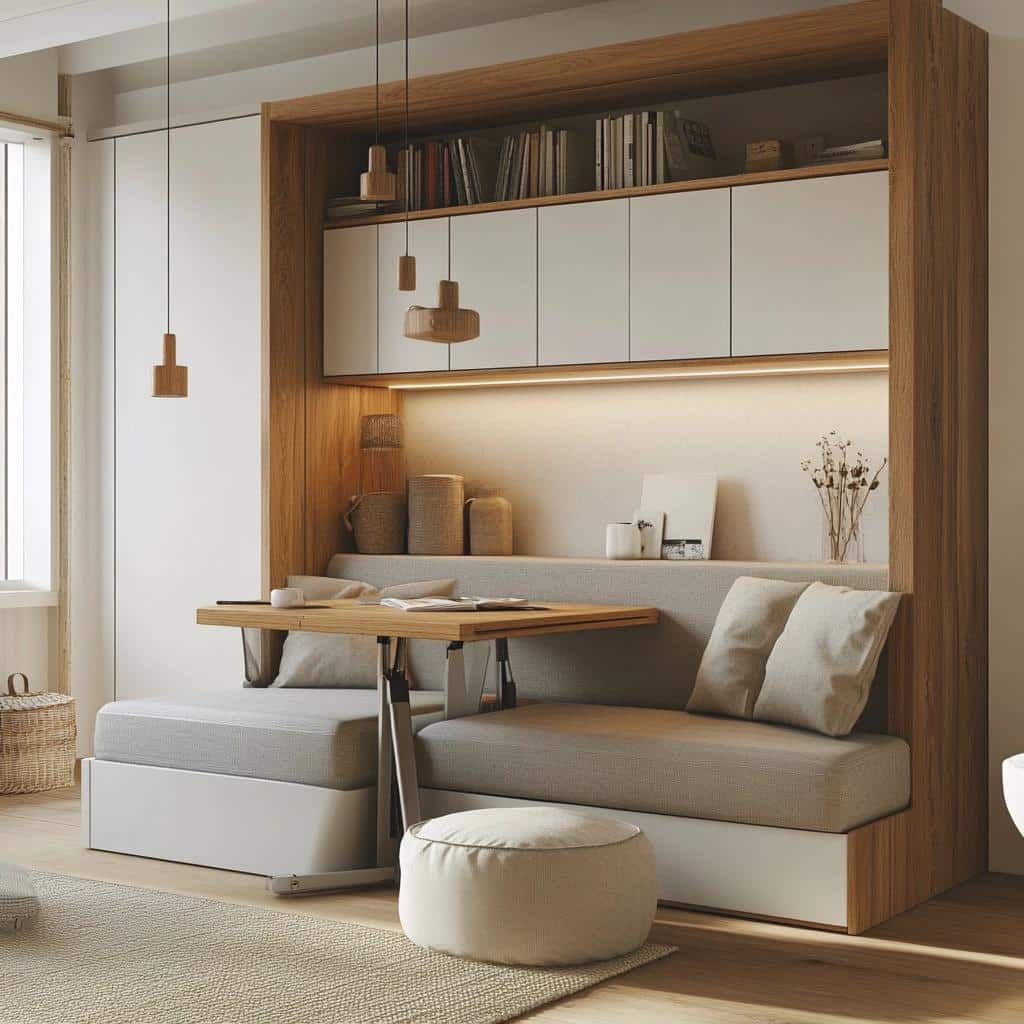 5 Tipos de Móveis Multifuncionais para Casas Pequenas 4 5 Tipos de Móveis Multifuncionais para Casas Pequenas